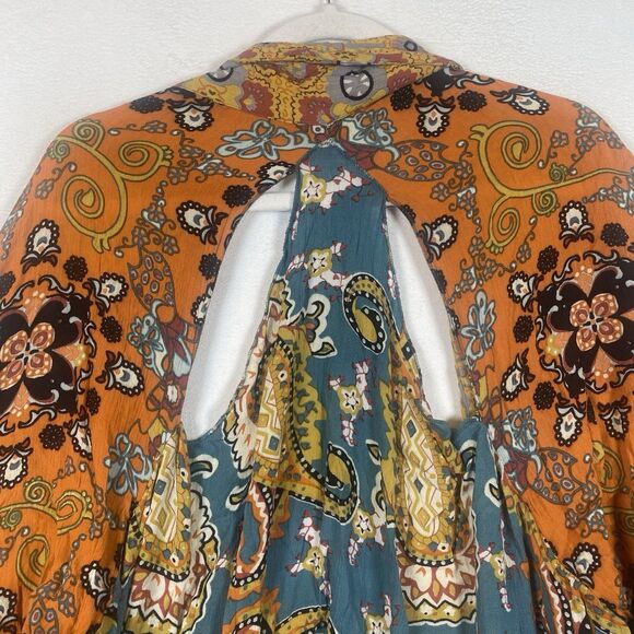 Free People “Little Wing” Mixed Print Kimono Duster – One Size - Picture 6 of 10